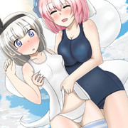 スクール水着のここって開くんだよ