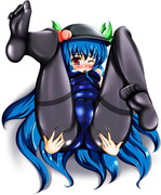 スク水＆ストッキング天子