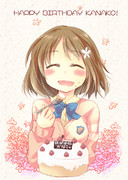 お花もケーキも、