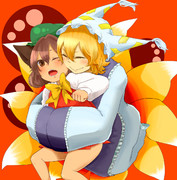 藍：ちぇええええええええええん！！かわいいよおおおおおおお！！！！！