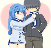 ウェンディさんとらぶらぶマフラー