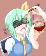 だいちゃんが泣きながら蕎麦を食べている画像