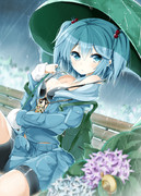 濡れ ニコニコ静画 イラスト