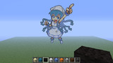 minecraftでイカ娘を作ってみた