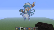 minecraftでイカ娘を作ってみた
