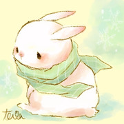 冬：うさぎ