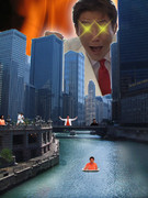 街を襲う松岡修造