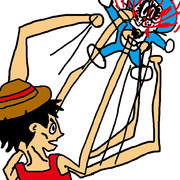 お題「ルフィにフルぼっこにされるどらえもん」