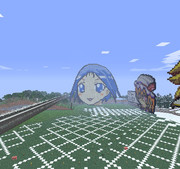 minecraftで咲－ｓａｋｉ－の池田ちゃんを作ってみた