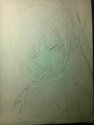 【模写】　下書きだが　そらのおとしもの　ニンフ　【描いてみた】