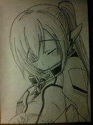 【模写】　そらのおとしもの　ニンフ　【描いてみた】