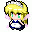 ドット絵（風）メイド妖精