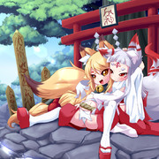 狐っ娘ハグハグ