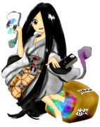 【ZUN絵風】六地蔵千鶴【東方偽神霊廟】