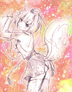 【ラフ】犬走椛「東方レーシング2012」