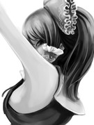 気分転換にラクガキ霊夢