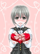 ハッピーバレンタイン　from　受付ちゃん