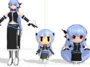 だばぁ刹音セレ【MMDモデル配布】