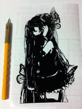 初音ミク　を　切ってみた