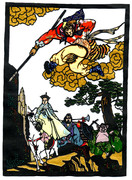 切り絵　西遊記　中国系物語