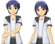 優くんの髪を伸ばしてみる