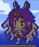 マイクラで簡単に作れるドット絵（いろいろ）デスコ