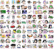 コミュ400人記念似顔絵！