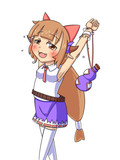 背伸び