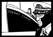 切り絵 ドリーミーエスポワール号