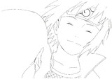 波風ミナト 線画
