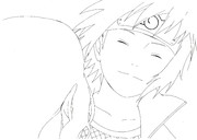 波風ミナト 線画