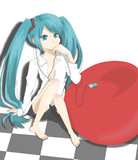 【なんとなく描いてみた】初音さん