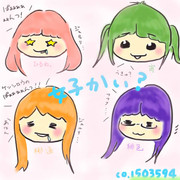 ニコ生用サムネ ニコニコ静画 イラスト