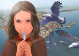港町　鳥　ロリ