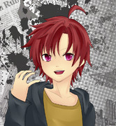 男の子 ニコニコ静画 イラスト