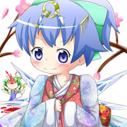 一日遅れのお雛チルノたん