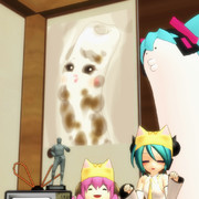 高田明美先生にちくわ描いてもらったので