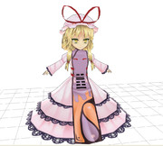 ちびゆかりん・・・・・・胸と腰の影を消したbodyテクスチャのみ　配布