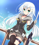 白髪 ニコニコ静画 イラスト
