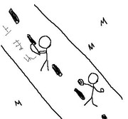棒人間 ニコニコ静画 イラスト
