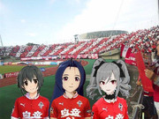 あずささんをロアッソの試合に連れて行ったら地元のアイドルが案内するそうです