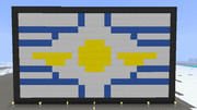 【Minecraft軍事部】国旗完成