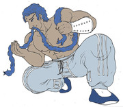 格闘家 ニコニコ静画 イラスト