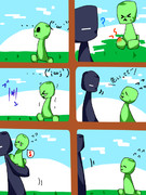 エンダーマンとクリーパー２