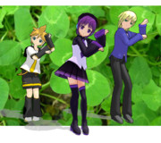 ３人でnyanyanyanyanya!