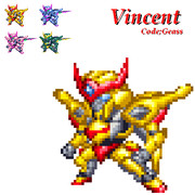 【ドット絵】ヴィンセント4種