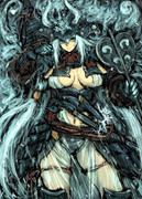 女武者 ニコニコ静画 イラスト