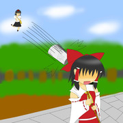 第八回ヒロ生お絵かき大会】エクストリーム新聞配達