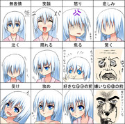 表情練習 ニコニコ静画 イラスト