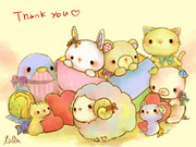 Thank　you  for  800